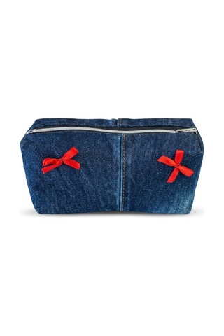 Cıny Darkdenim Fiyonklu Pinterest Makyaj Çantası Tb041