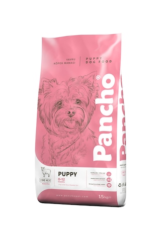 Pancho Kuzu Etli Puppy Yavru Köpek Maması 15 KG
