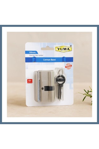 Buradabulabilirsin 68 Mm Silindir Barel Nikel Saten - 3 Anahtarlı Bbz