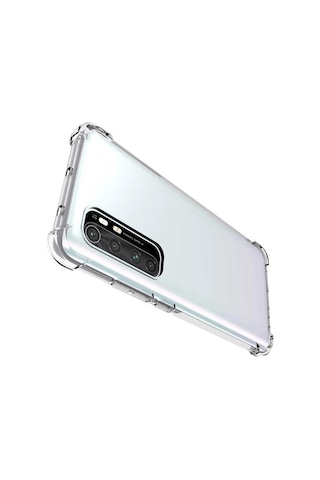 Xiaomi Mi Note 10 Lite Kilif Köse Korumali Seffaf Silikon Kapak 431390998