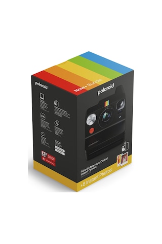 Polaroid Now Gen 3 Fotograf Makinesi + Renkli Film Bundle 8 Film