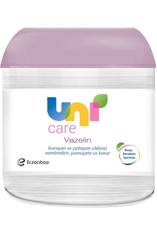 Uni Baby Vazelin Yoğun Nemlendirici Bebek Vücut Bakım Kremi 100 Ml X 2 Adet