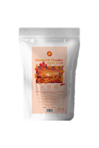 Doğal Zerdeçal Tozu - Superfood Turmeric Powder, 100 G