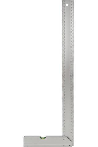 Fixonic B.h.d Bhd00199 500mm/50cm Alüminyum L Marangoz Gönye/su Terazili