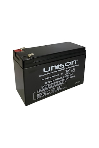 12v 9 Ah Akü Unison Marka Oyuncak Araçlar Vb.ihtiyaçlarınıza