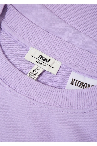 Mavi - Kuromi Baskılı Mor Sweatshirt 7s10183-70519 Mor