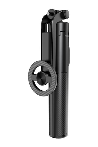 Magsafe Uyumlu Manyetik Tripodlu Ve Bluetooth Kumandalı Profesyonel Selfie Çubuğu Ss-30