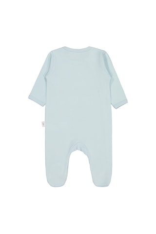 Civil Baby Balerin Nakışlı 1-9 Ay Tulum - Bebe Mavi Bebe Mavi