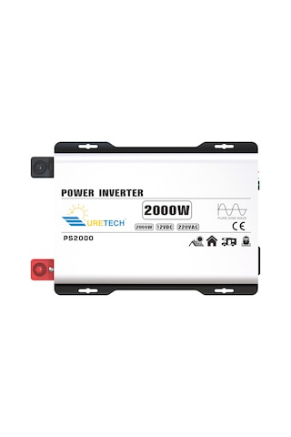 Uretech 2000 Watt 12V Tam Sinüs İnverter 2000 W 12V-220V İnvertör