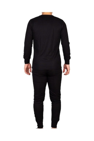 Unisex Siyah Alt Üst Takım Termal Içlik Siyah