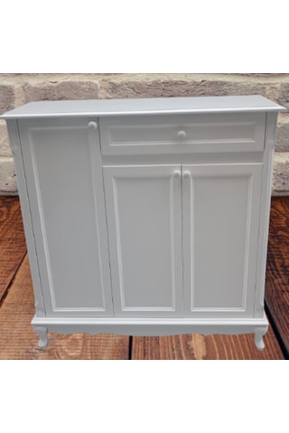 Bengi Ayakkabılık Çok Amaç Model Parlak Beyaz 3 Kapaklı