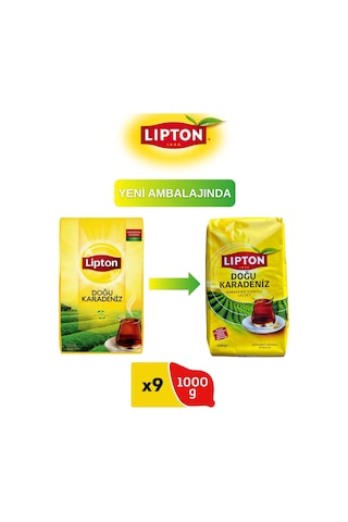 Lipton Doğu Karadeniz Bergamot Aromalı Siyah Dökme Çay 9 x 1 KG