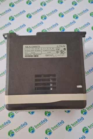 Emerson Control Techniques Ska1200075 0.75kw Sürücü 0.75 Kw 4,5 A Mono Phase Control Inverter