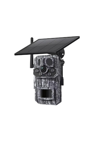 Avenır 3mp Gps Black Light 4g Kamuflaj Fotokapan Solar Kamera Av-s443h