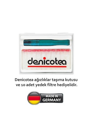 Denicotea 20152 Vision Filtreli Sigara Ağızlığı Turkuaz