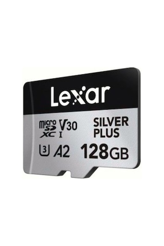 Lexar Silver Plus 128 GB Micro SD Hafıza Kartı