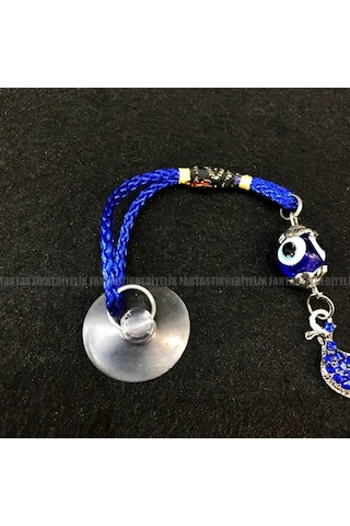 Tavus Kuşu Nazar Araba Hediyesi Vantuz Otomobil Dikiz Ayna Süsü (387792683)