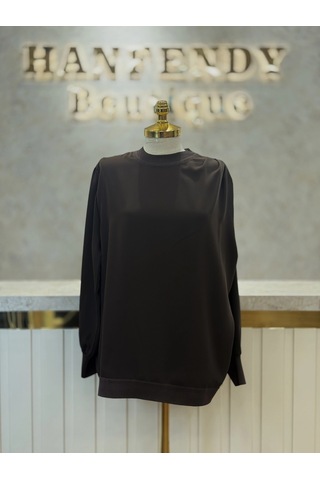 Ghisa Gh-4730t4488-k Kahve Renk Tunik Çok Renkli Ghisa Gh-4730t4488-k Kahve Renk Tunik Çok Renkli