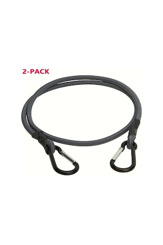 Willowhaven 2 Adet Ağır Hizmet Karabinalı Bağ Lastiği 122kg Kapasiteli Ayarlanabilir Kamp Hiking