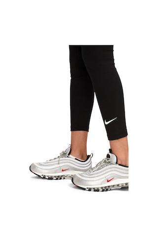 Nike Sportswear Classic 7/8 Womens Tight Black Kadın Günlük Stil Tayt Siyah Siyah