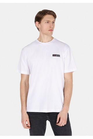 Colin's Colins Comfort Fit Yuvarlak Yaka Düz Erkek Beyaz Kısa Kol Tişört Cl1073050 Q1.v1 Wht Beyaz