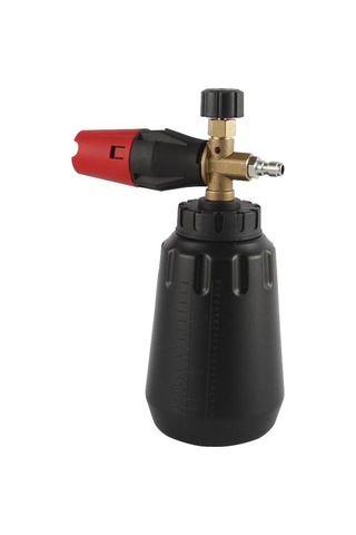 Sones Araba Yıkama Su Tabancası Köpük Kabı Yüksek Basınçlı Su Tabancası Köpük Kabı Siyah Ağızlı Siyah Köpük Kabı