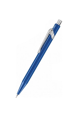 Caran Dache Metal-X Versatil Kalem Mavi 844-140