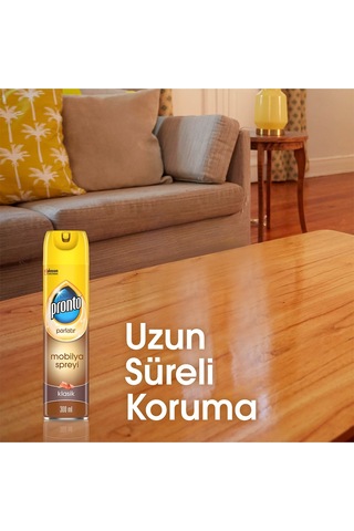 Pronto Klasik Ahşap Parlatıcı & Temizleyici Sprey 300 ML
