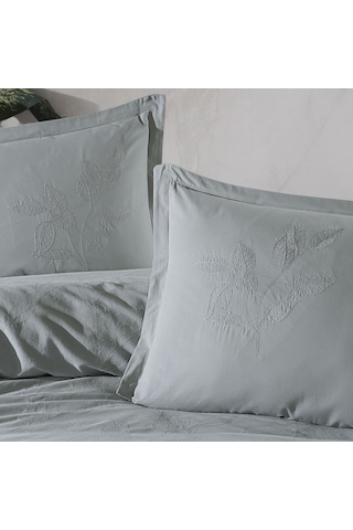 Clasy Çift Kişilik Nevresim Takımı Jakarlı Ranforce Marlet Mint Mint
