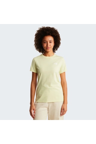 The North Face Evolution Simple Dome Kadın T-shirt Nf0a8fx7g6o1 Sarı