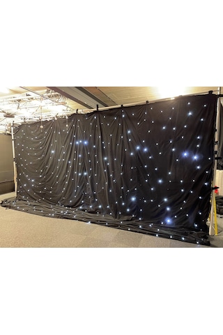 Ttx Led Star Kadife Led Kumaşlı Perde