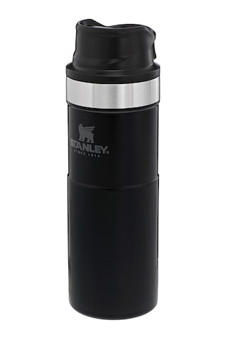 Stanley-Classic Trigger-Action Travel Mug 0.47L Siyah 464680344 0.47 Lt
