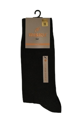Angbutik Mısırlı 60900 Erkek Organik Pamuk Soket Çorap ÇoK Renkli
