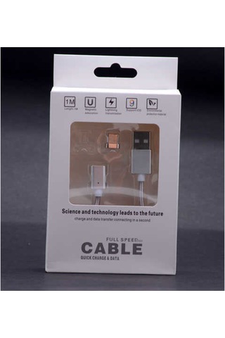 Type-C Mıknatıslı Usb Kablo
