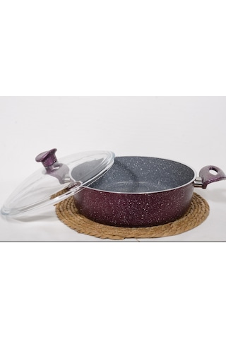İmza 24 Cm Granit Basık Tencere