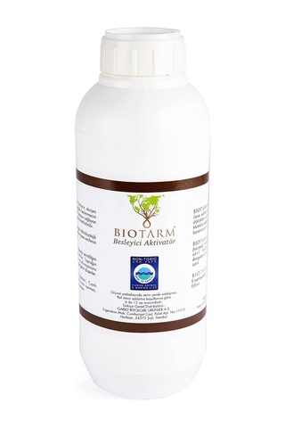 Bıotarm Besleyici Aktivatör - Tarım Biyolojik Aktivatör, Organik Madde Artırıcı, Bitki Besleyici, Biyobesin 1 Lt 0,250