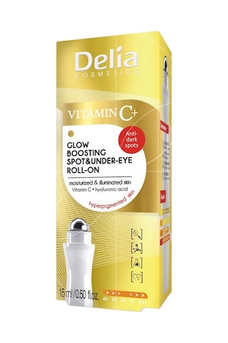 Delia Cosmetics Vitamin C+ Göz Çevresi Aydınlatıcı Roll-On 15 ML