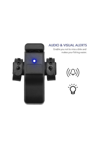 Xindoker Köpek Balığı Olov Zil Sistemi - Mavi Led Işığı, Abs Malzeme, Pil Yok 1 Adet