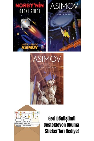 Norby Nin Öteki Sırrı + Vakıf İleri Vakıf Serisi 7. Kitap + Vakıf Ve Dünya Vakıf Serisi 5. Kitap