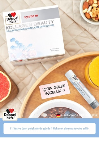 Doppelherz System Kollagen Beauty 30 X 25 Ml Flakon 1 Alana 1 Bedava