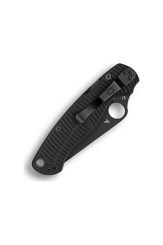 Spyderco Para Military 2 Salt Black G10 Cpm Magnacut Black Blade Plainedge Kamp Çakı Siyah 41905726