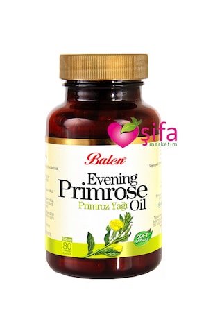 Balen Primroz Yağı 650 MG 90 Kapsül (Tse Helal)