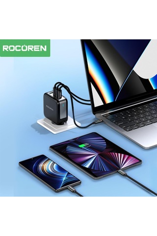 60w Type-c To Type-c Rgb Aydınlatmalı Örgülü Şarj Ve Data Kablosu 2 Metre Diğer