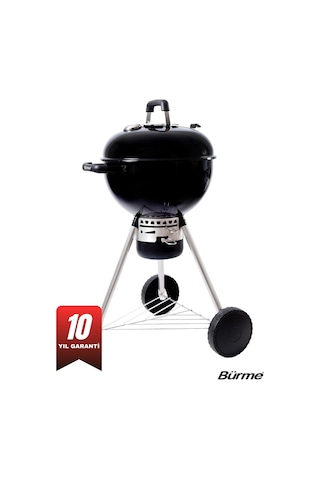 Partner 45.00 Black Profesyonel Kömürlü Barbekü - Mangal - Bbq Diğer