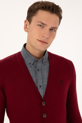 U.S. Polo Assn. U.s. Polo Assn. Erkek Bordo Hırka Triko 50313702-vr014