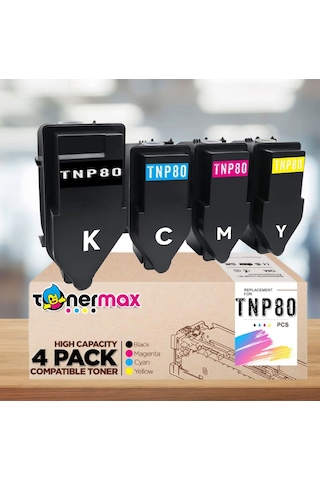 Konica Minolta Tnp-80 Uyumlu Toner Takım/ Bizhub C3320i