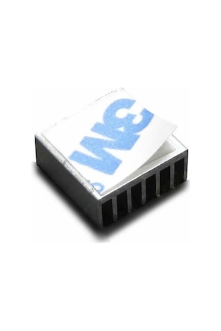 14 MM x 14 MM x 6 MM Alüminyum Metal Soğutucu Blok Termal Etiket Radyatör Amfi Led Entegre Transistör