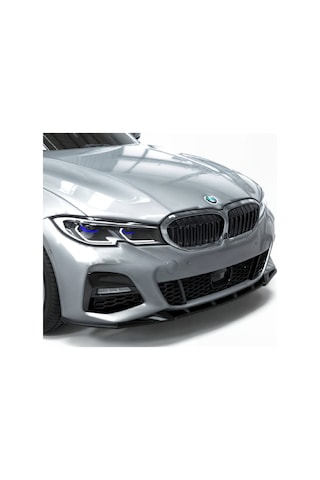 Bmw 3 Serisi M Sport G20 2019-2021 Makyajsız Ön Tampon Eki Piano Black