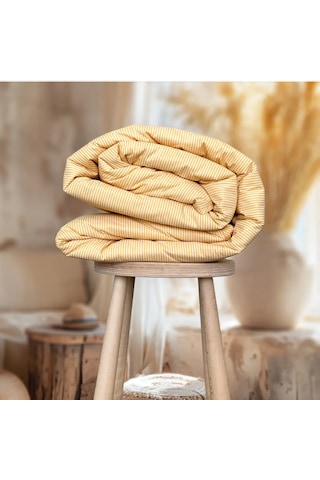 Özyurtlar Home %100 Merinos Kuzu Yün Pike Battal Boy 220x240 Sarı
