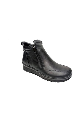 Dr. Flexer Dr.flexer 010005-205 Hakiki Deri Anatomik Kadın Bot Siyah